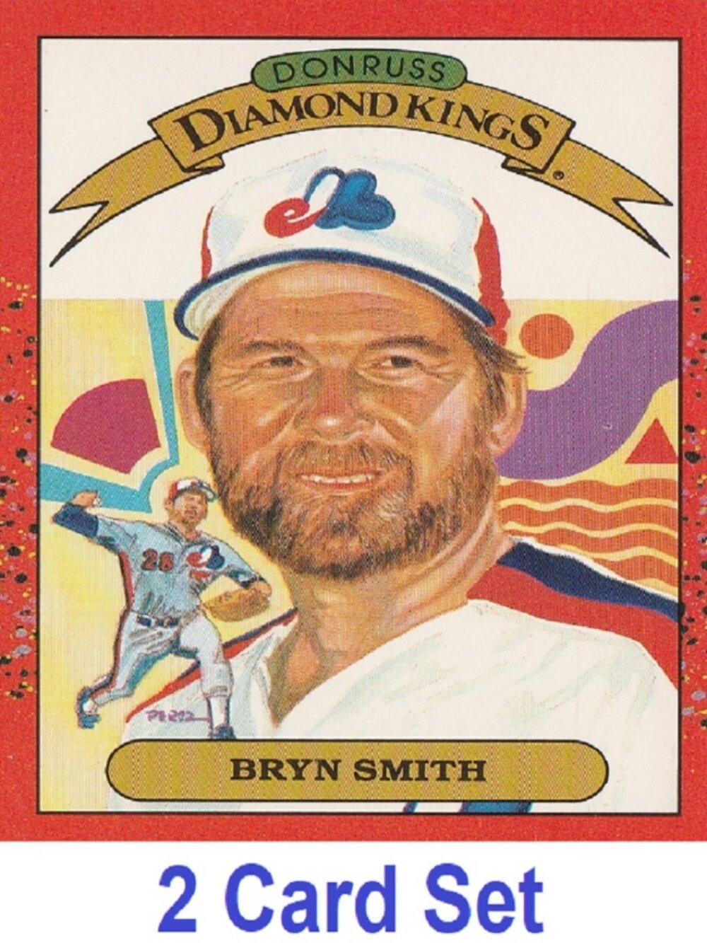 Bryn Smith Baseball Card Collection